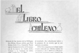 Historia de las fuentes de la bibliografía chilena