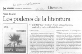 Los Poderes de la literatura.