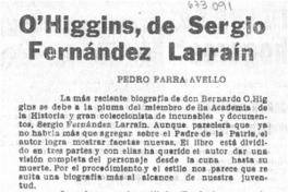 O'Higgins, de Sergio Fenández Larraín