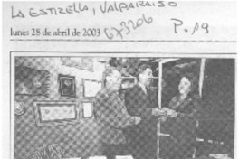 Ingeniero mercante presentó en Valparaíso su primera novela.