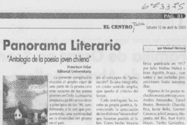 Antología de la poesía joven chilena
