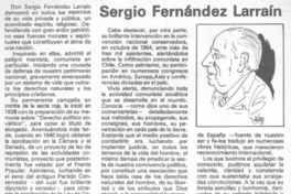 Sergio Fernández Larraín