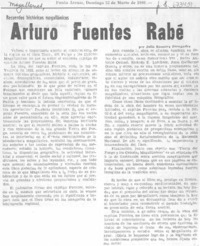 Arturo Fuentes Rabé