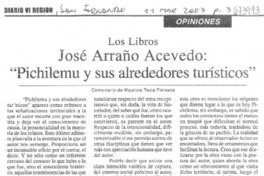 José Arraño Acevedo: "Pichilemu y sus alrededores turísticos".