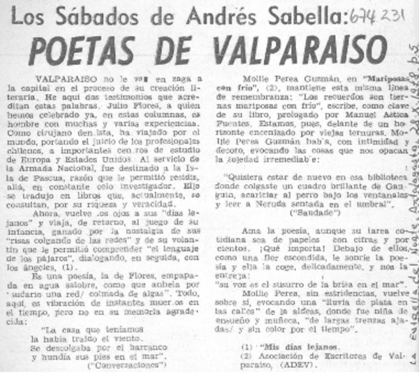 Poetas de Valparaíso