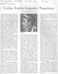 Carlos Fortin Gajardo, Napoleón
