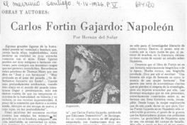 Carlos Fortin Gajardo, Napoleón