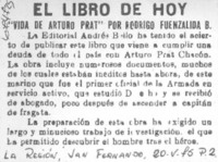 Vida de Arturo Prat".
