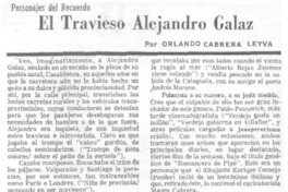 El travieso Alejandro Galaz