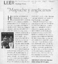 Mapuche y anglicanos