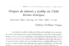 Grupos de interés y lobby en Chile