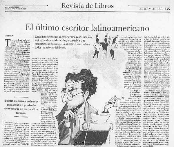 El último escritor latinoamericano