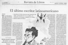 El último escritor latinoamericano