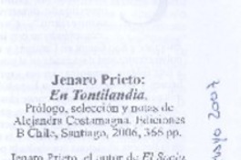 Jenaro Prieto: En Tontilandia