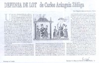 Defensa de Lot de Carlos Aránguiz Zúñiga