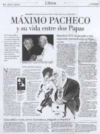 máximo Pacheco y su vida entre dos papas (entrevista)