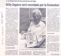 Willy Zegarra será recordado por la Cormudesi