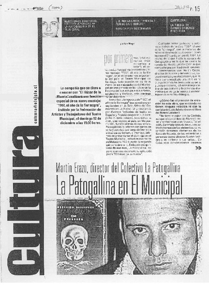 La Patogallina en El Municipal (entrevistas)