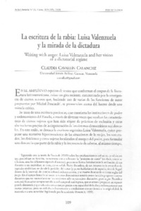 La escritura de la rabia