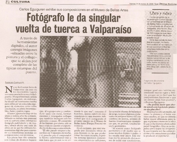 Fotógrafo de la singular vuelta de tuerca a Valparaíso (entrevistas)