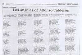 Los Angeles de Alfonso Calderón