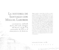 La historia de Santiago con Miguel Laborde