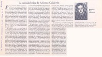 La mirada belga de Alfonso Calderon