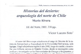 Historias del desierto: arqueología del norte de Chile