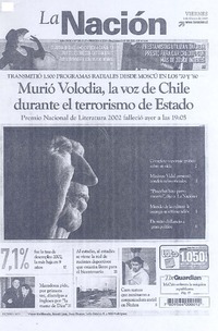 Murió Volodia, la voz de Chile durante el terrorismo de Estado