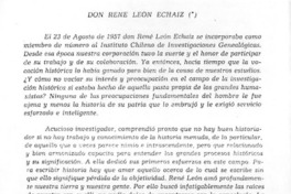 Don René León Echaiz.