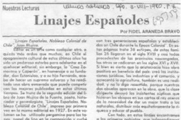 Linajes españoles