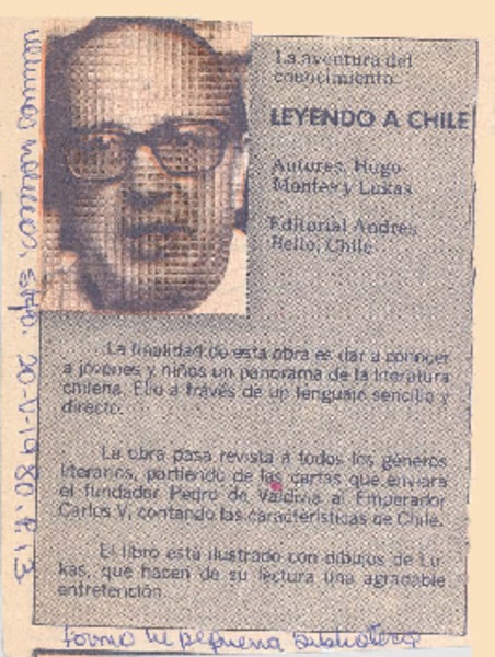 Leyendo a Chile.