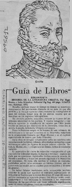Historia de la literatura chilena.