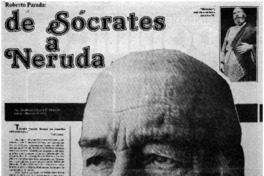 De Sócrates a Neruda : [entrevista]