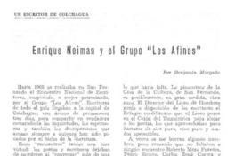 Enrique Neiman y el Grupo "Los afines"