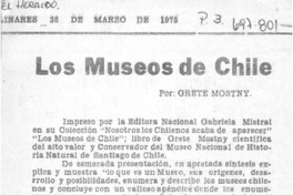 Los Museos de Chile.