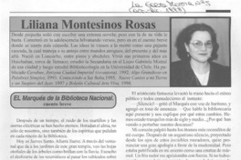 Liliana Montesinos Rosas.