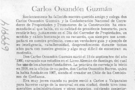 Carlos Ossandón Guzmán