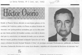 Héctor Osorio.