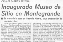Inaugurado museo de sitio en Montegrande