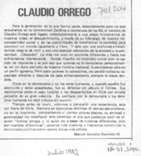 Claudio Orrego