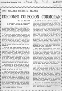 Ediciones colección Cormoran