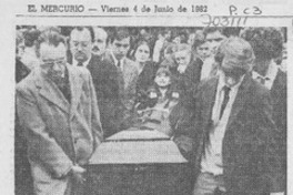 Realizados funerales de Claudio Orrego V.