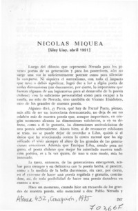 Nicolás Miquea.