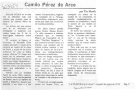 Camilo Pérez de Arce