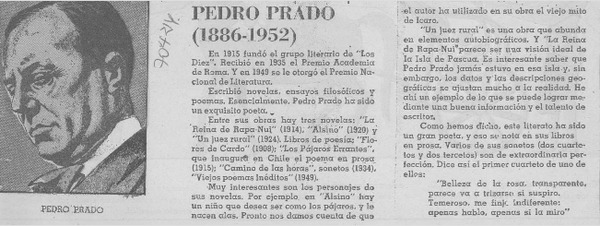 Pedro Prado.