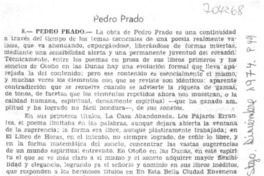 Pedro Prado.
