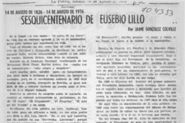 Sesquicentenario de Eusebio Lillo