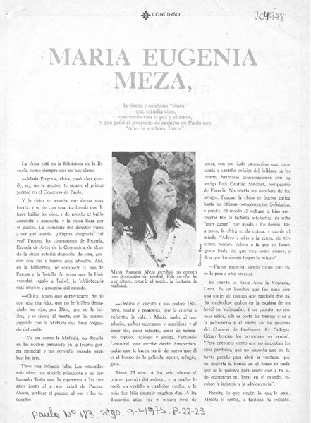 María Eugenia Meza