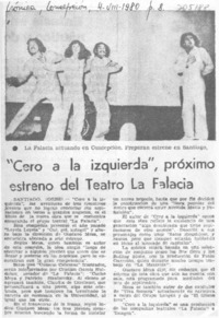 "Cero a la izquierda", próximo estreno del teatro La falacia.